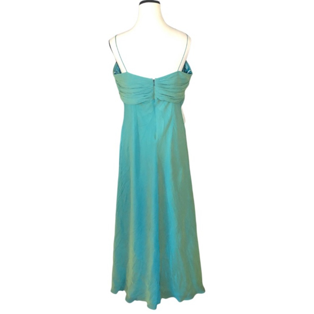 Elegant Teal Maxi Dress - Picture 4 of 6